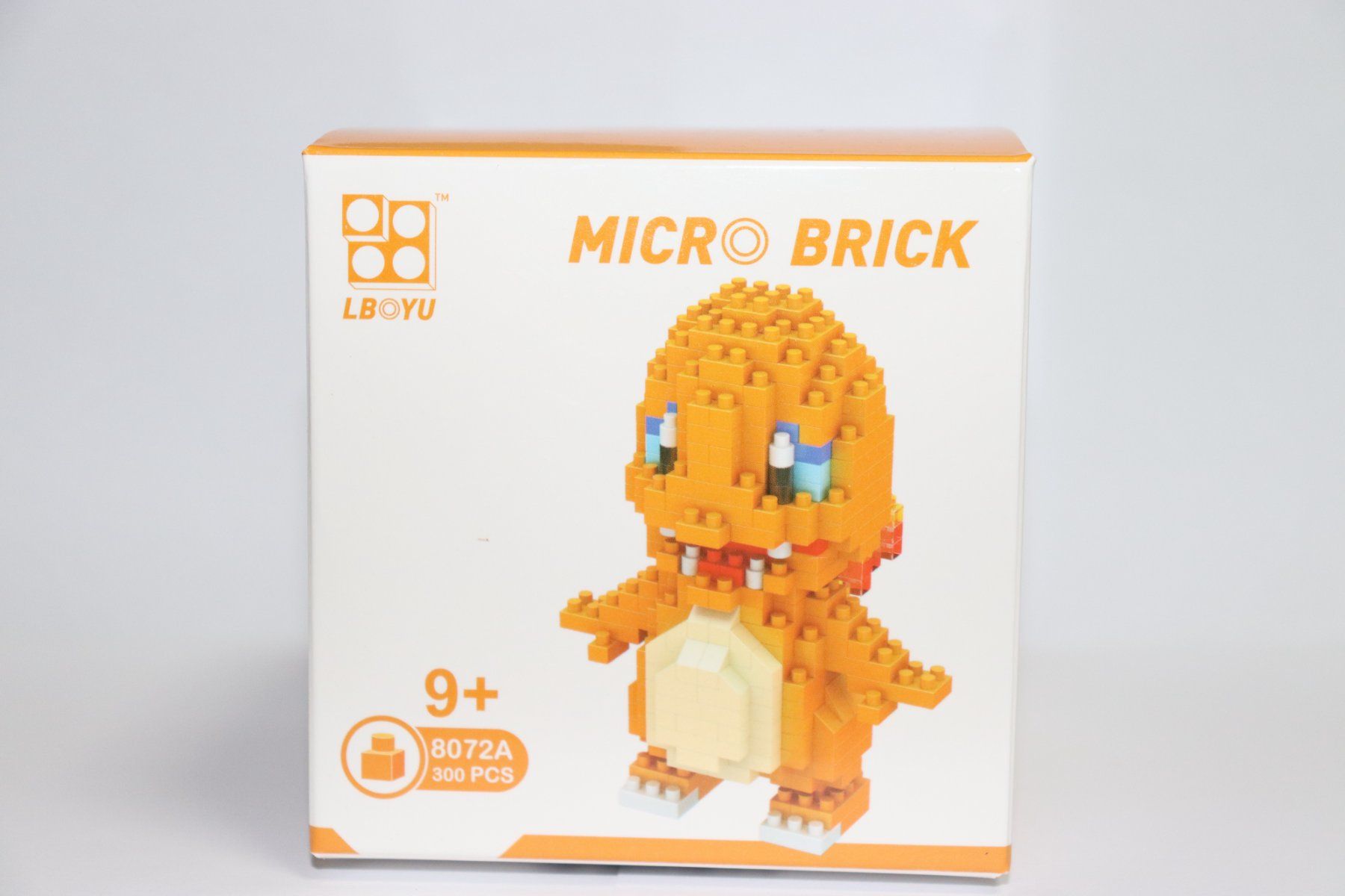 Pokémon Statuette: Pokémon Micro Brick Glumanda Charmander Bausteine 300 Teile – Nuovo e nell'imballaggio originale da Bern venduto da Maxdamato