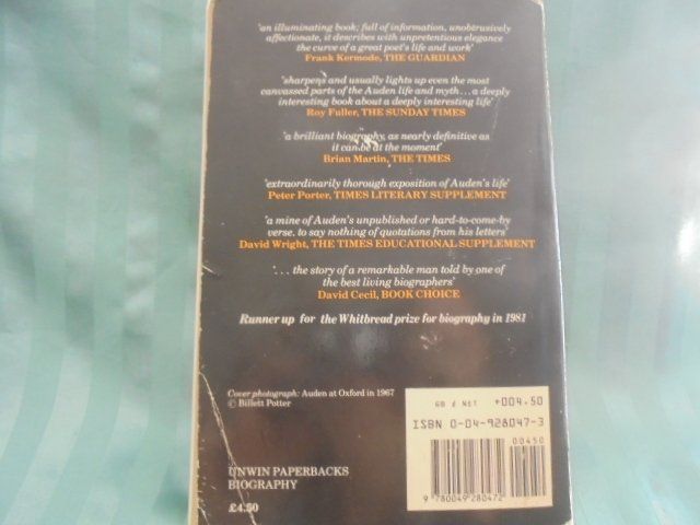 Livres: W.H. AUDEN Biography – D'occasion à Hinwil par Glasperlen 1