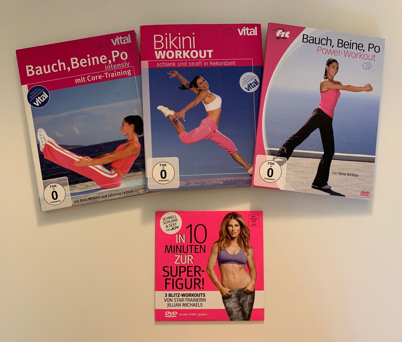 Tutti i DVDs: Power Training 4 DVD‘s – Usato da Zürich venduto da ThaliaL