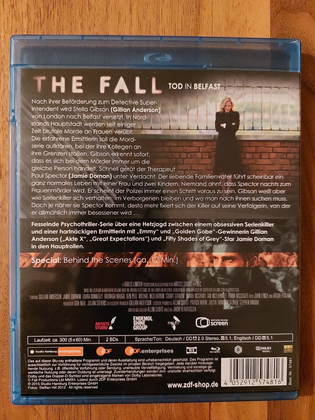 Tutti i DVDs: Blu Ray - The Fall / Tod in Belfast Staffel 1 & 2 – Usato da Rheinfelden venduto da FilmAuktion 1