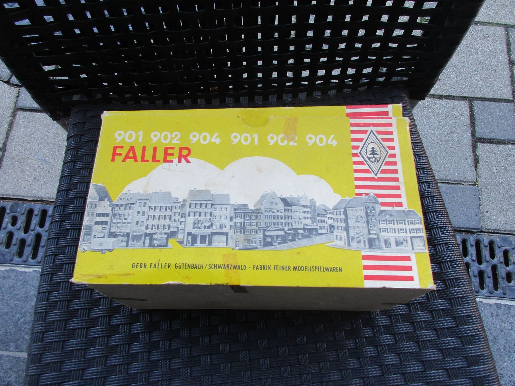 Faller Modellini di ferrovie: Alte Faller Schachtel – Usato da Frick venduto da Schweinchen1965 2