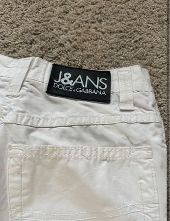 Dolce&Gabbana Shorts Sommer-Bermudas, Weiss