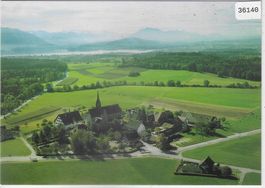 Flugaufnahme Kloster Kappel - Kappel am Albis