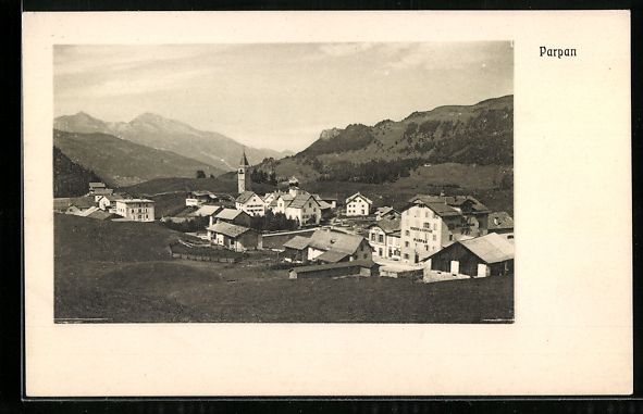 Cartoline postali: AK Parpan, Gesamtansicht – Usato da Berlin venduto da bartko-reher