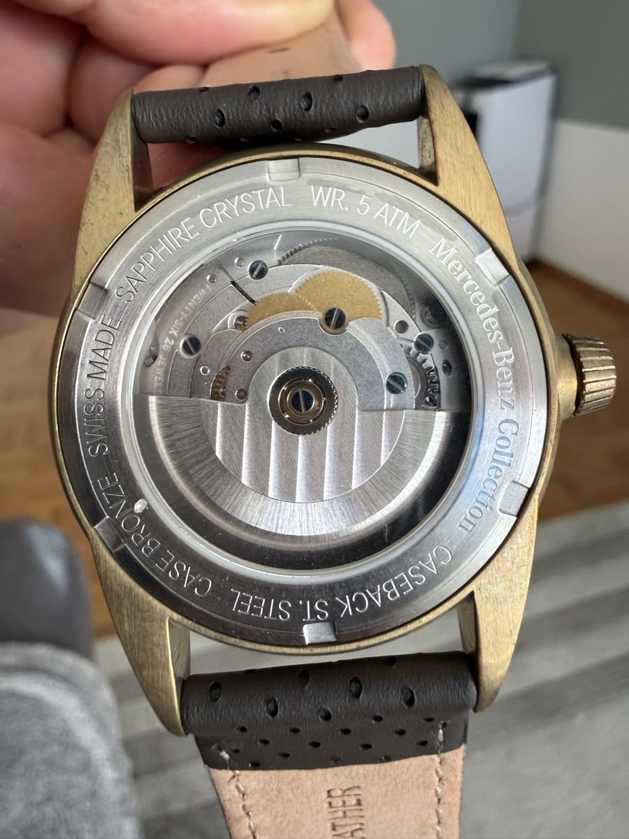 Swiss Orologi: Orologio automatico Mercedes Benz – Nuovo e nell'imballaggio originale da Lugano venduto da Dido777 6