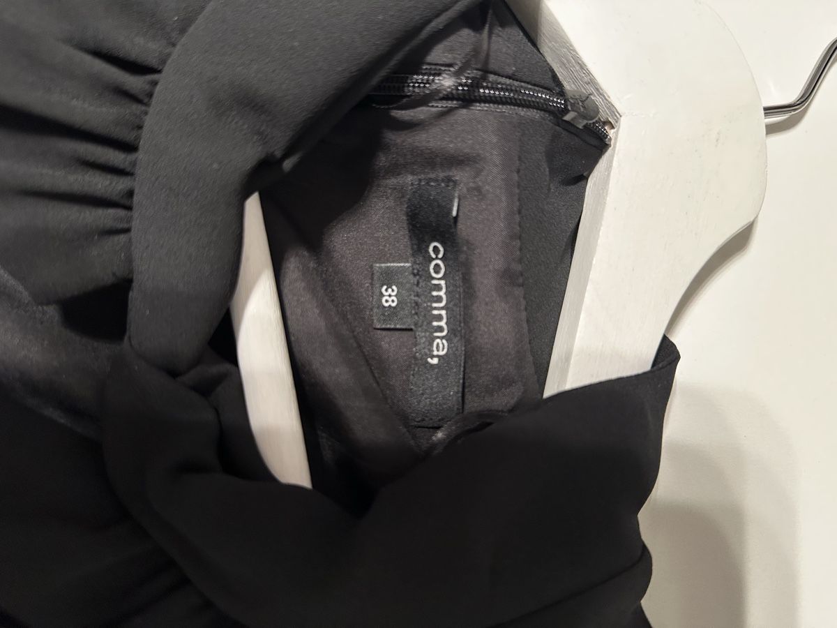 Comma Vestiti: Comma Kleid Gr. 38 Schwarz Elegant Festlich – Usato da Eglisau venduto da Brewster1 3