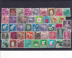 Japan Lot Briefmakren diverse
