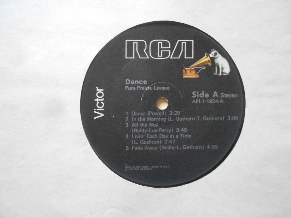 Dischi in vinile: PURE PRAIRIE LEAGUE  -  DANCE – Usato da Bex venduto da Giorgiob 2