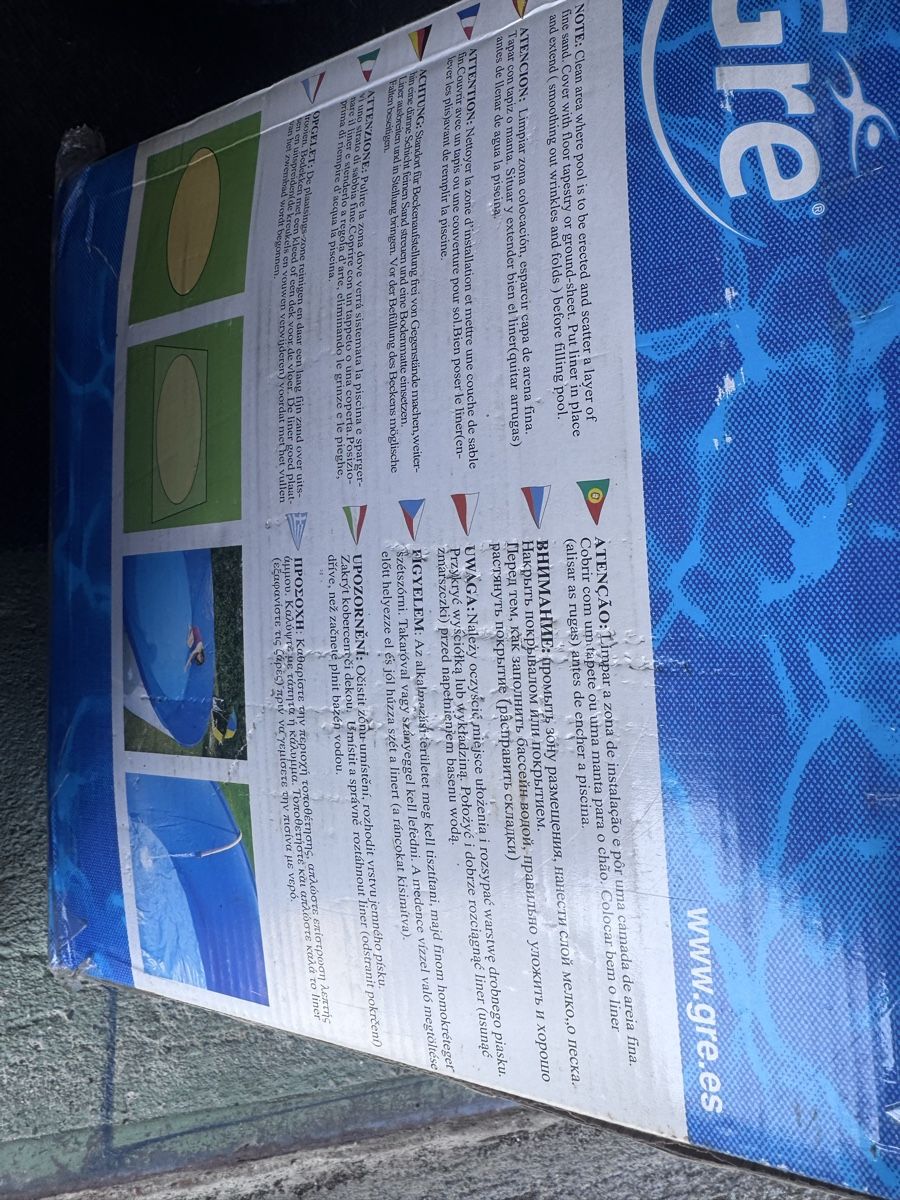 Schwimmbad: Schwimmbad matte neu – Neu und originalverpackt aus Orpund von Rhodes0 3