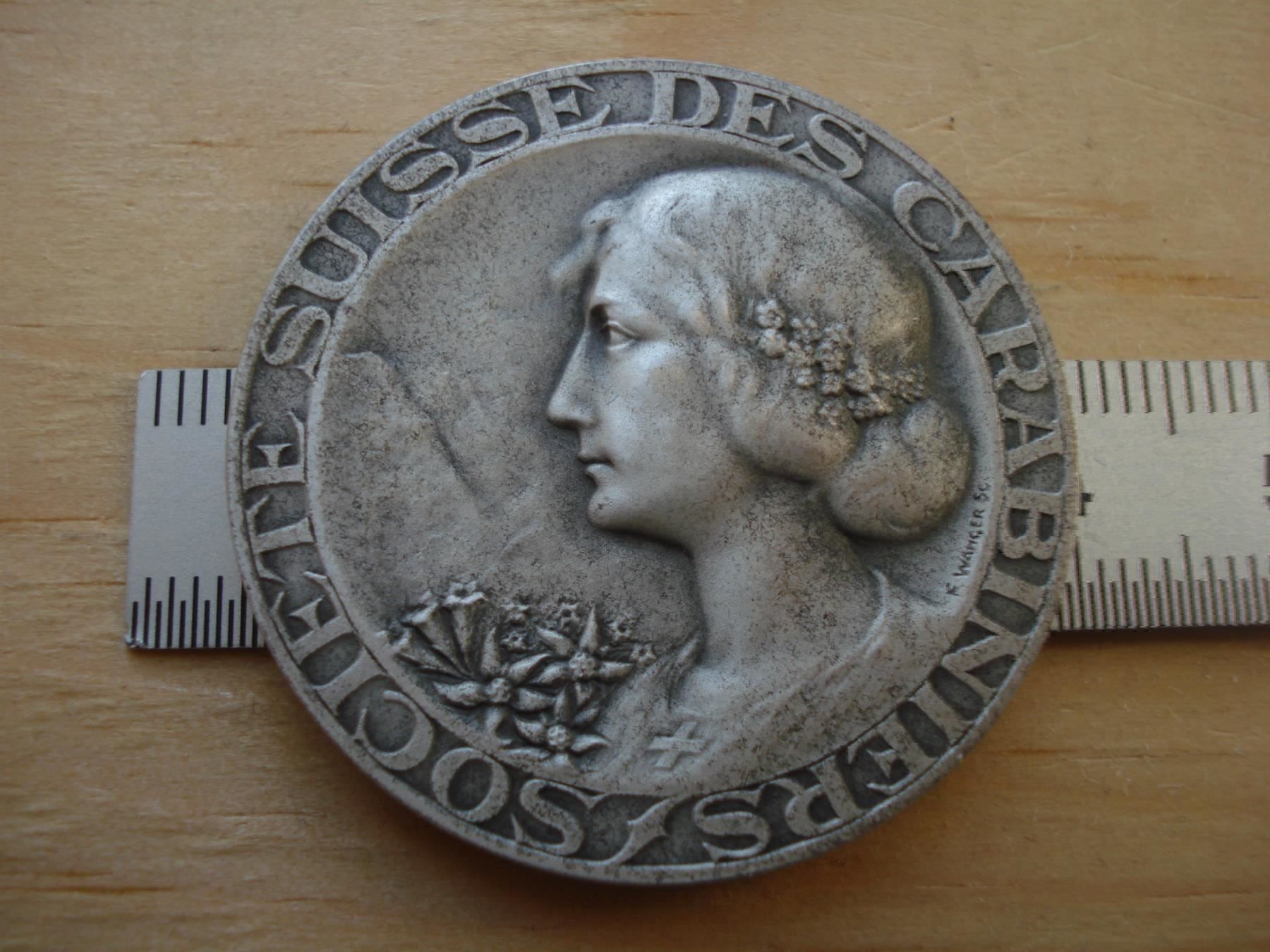 Medaglie: (M)  Médaille  ab. 1921  AR – Usato da Erlach venduto da Net-Coins