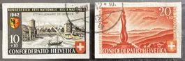 PP Blockausschnitte Bl. 7 1942 gest./sig., SBK 150 Fr.
