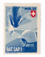 Soldaten Briefmarke