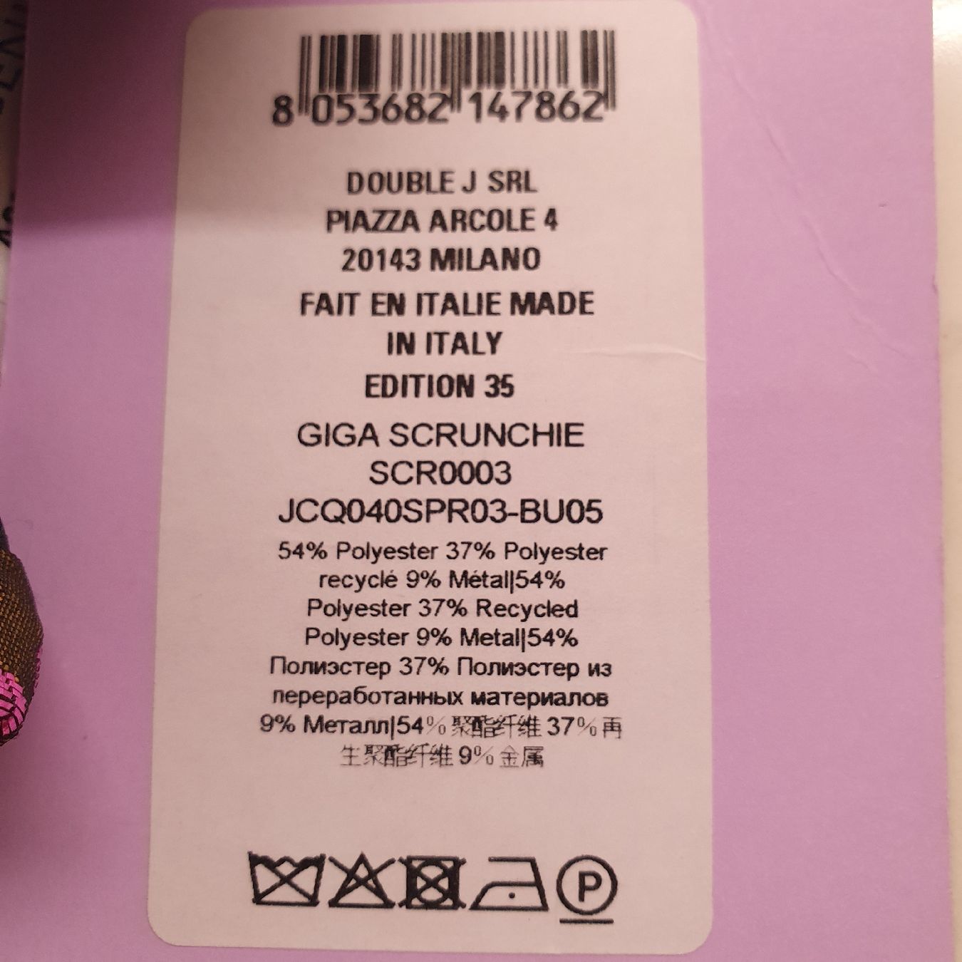 Accessori per capelli: Chouchou DoubleJ Giga Neuf avec étiquette – Nuovo e nell'imballaggio originale da Corcelles-le-Jorat venduto da Fashion_Unfold 3