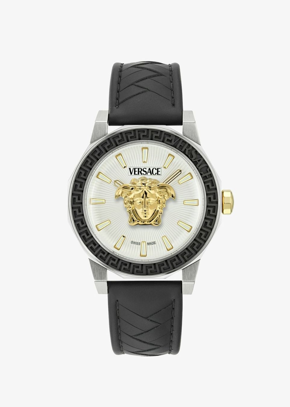 Versace Orologi: VERSACE MEDUSA DECO GENT UHR - SILVER TONE – Nuovo e nell'imballaggio originale da Lauerz venduto da tur_gxc6