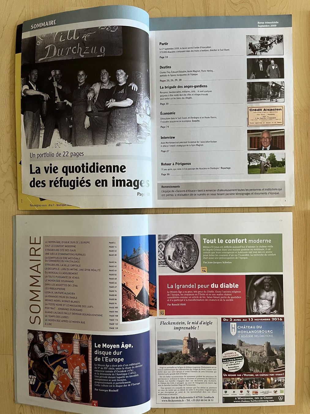 Riviste & Magazine: Elsass-Magazine "Les Saisons d'Alsace" – Usato da Zürich venduto da Gurkis 2