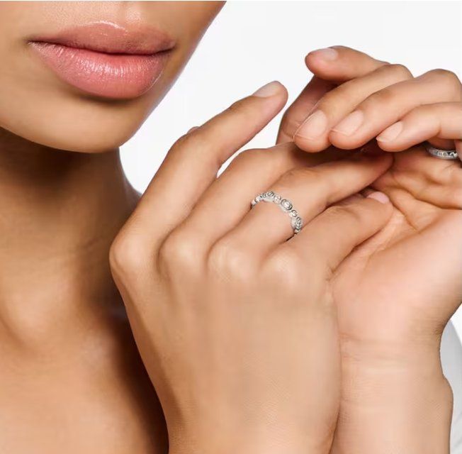 Thomas Sabo Anelli: Original Thomas Sabo Ring Kreise mit weissen Steinen Silber – Nuovo (secondo la descrizione) da Rheinfelden venduto da Boutique_Luxe 4