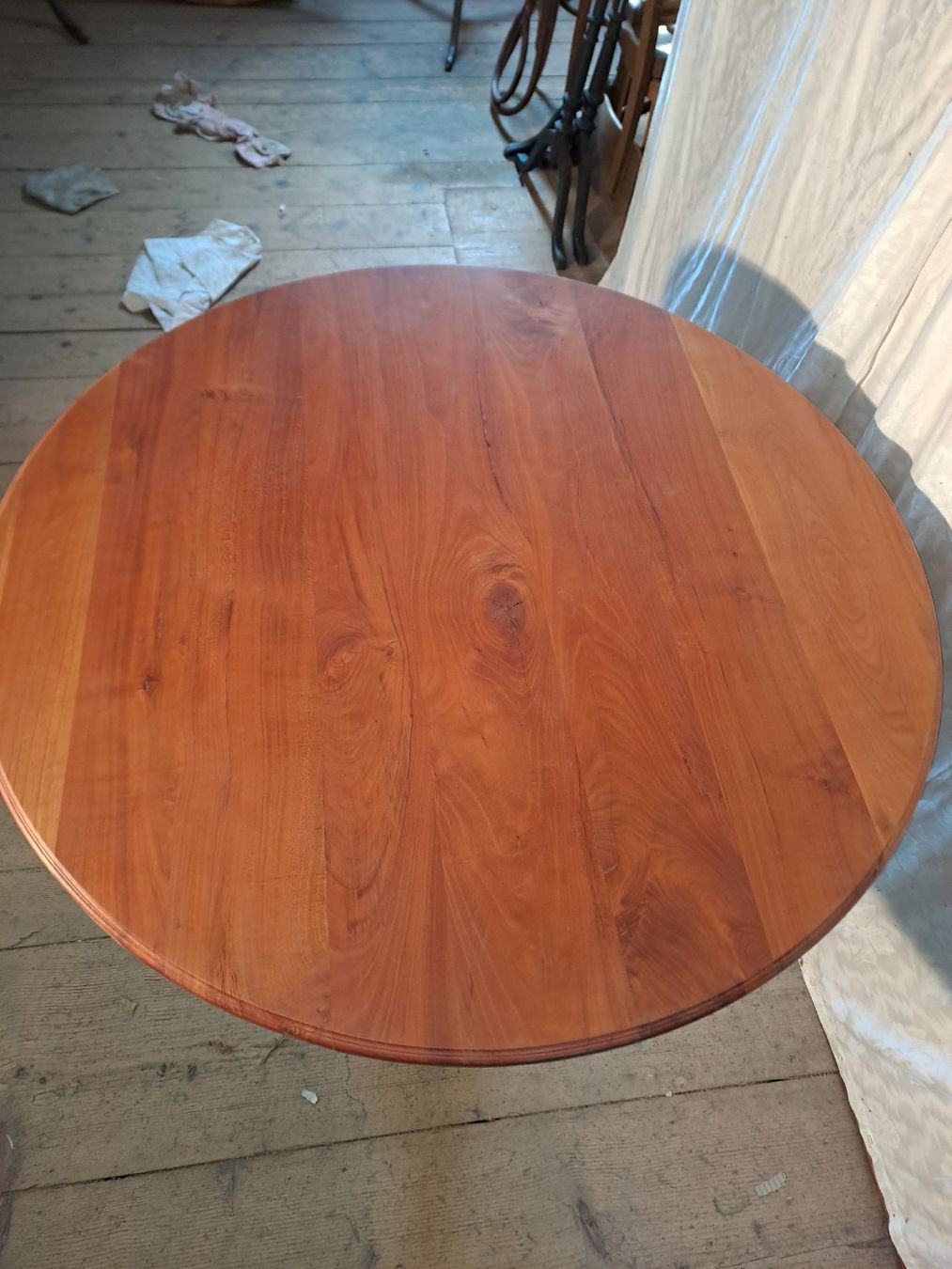 Tavoli: Tisch Kirschbaum D:119cm – Nuovo (secondo la descrizione) da Gebenstorf venduto da suroh 2