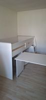 Kinderbett mit Schreibtisch, Matratze, komplett