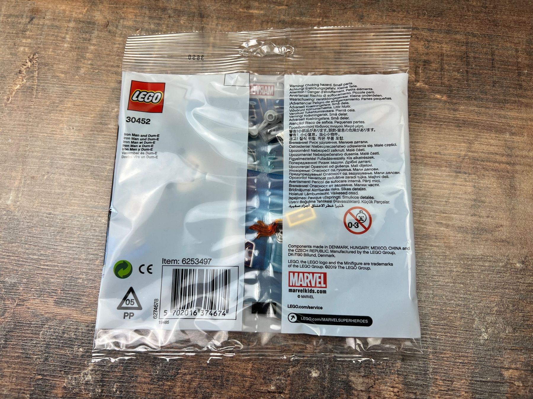 Lego Giocattoli: Lego Set 30452 Iron Man and Dum-E Polybag – Nuovo e nell'imballaggio originale da Hallau venduto da R.R.91 1