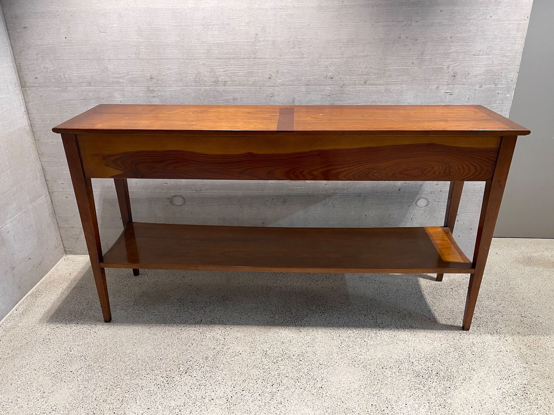 Cassettiere: Konsolentisch mit 3 Schubladen Nussbaum/Teak Mid-Century – Usato da Meilen venduto da ret_v7q8 3