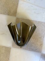 Wandleuchte grünes Glas Muschelform