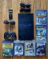 Sony PlayStation 2 + 6 Spiele + Controller