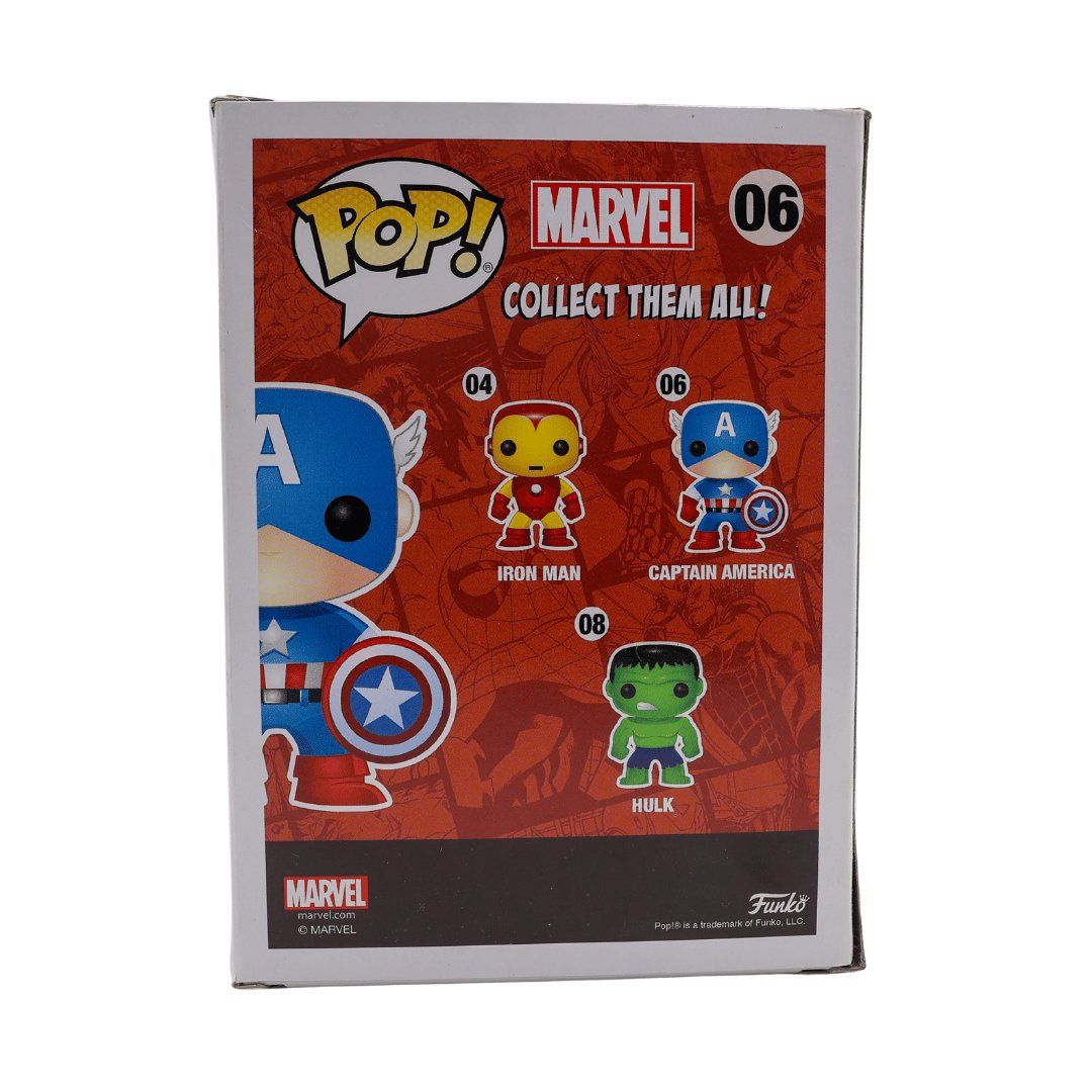 Funko Statuette: Captain America #6 Funko POP Marvel Summer Con – Nuovo e nell'imballaggio originale da Paudex venduto da dindeboy 3