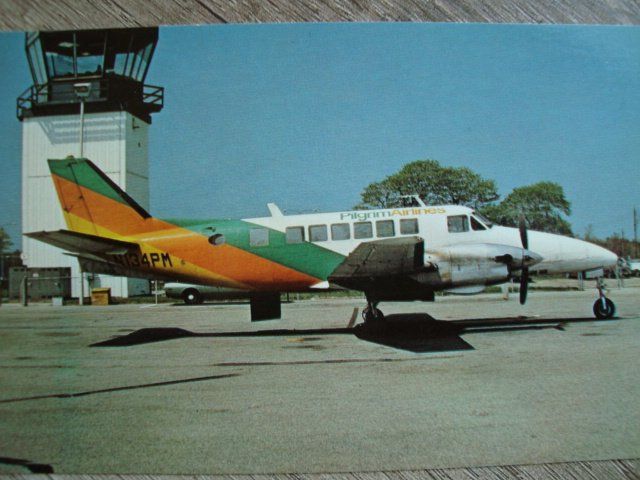 Cartes postales: Pilgrim Airlines Beechcraft BE-99 N134PM – Neuf avec emballage d'origine à Thun par Abigboss