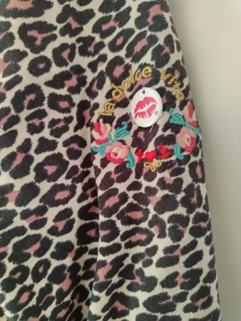 Übergangsjacke mit Leoprint von Blutsgeschwister