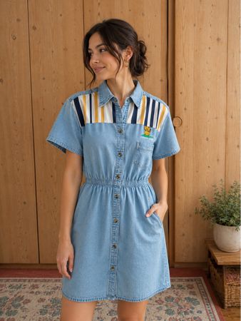 Jeans Kleid Gr. XS