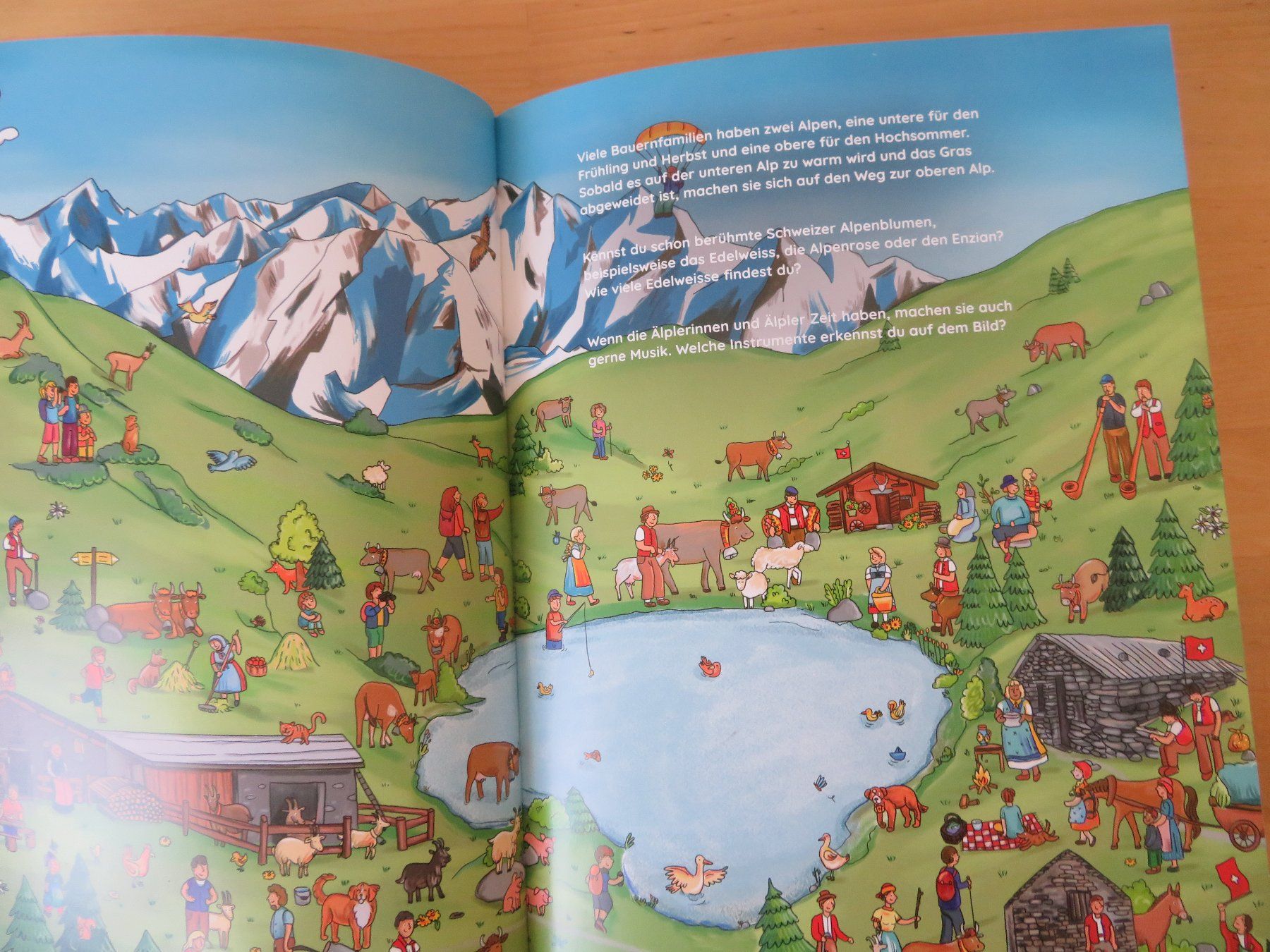 Libri: MEIN WIMMELBUCH "Z`Alp" – Nuovo (secondo la descrizione) da Zürich venduto da piroma 2