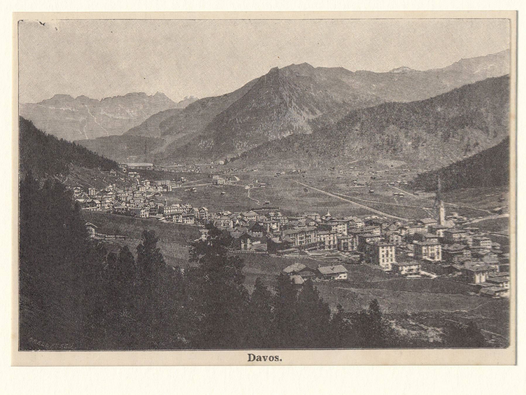 Incisioni: DAVOS, 3 HOLZSTICHE – Antico da Grüningen venduto da Kartensammler