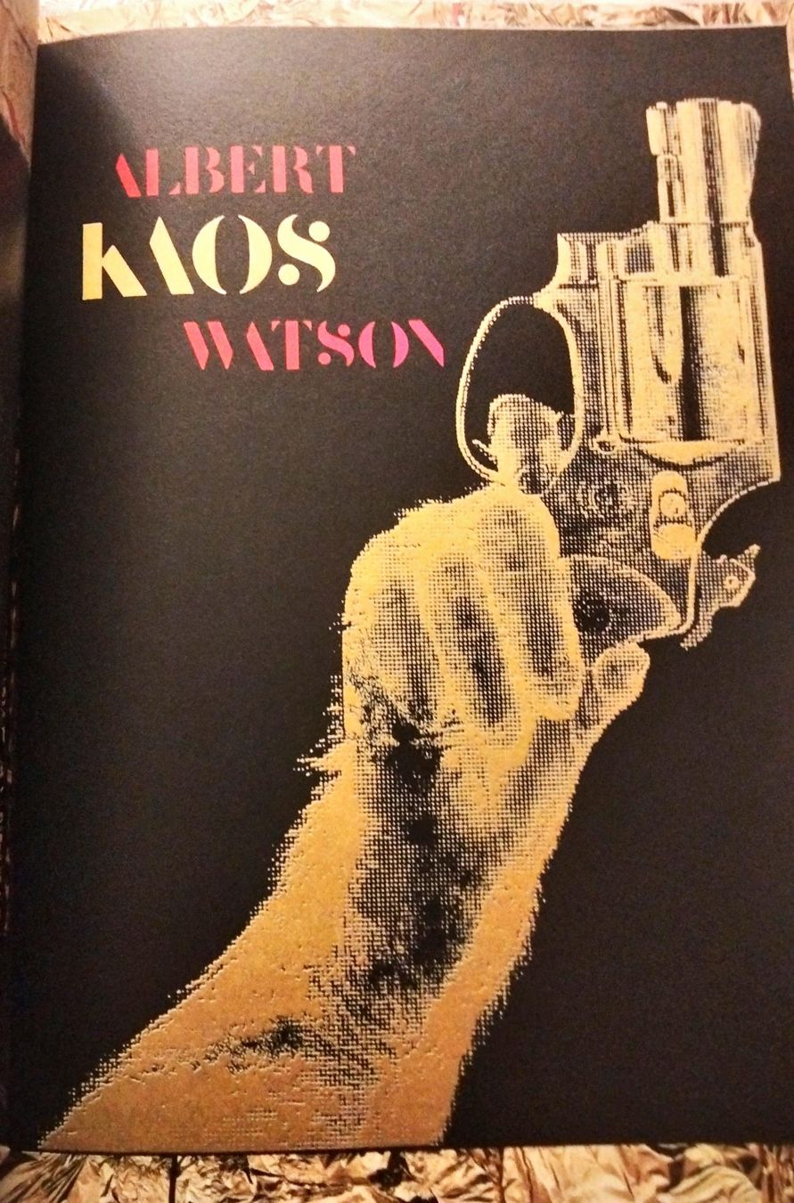 Libri: Taschenbuch "KAOS" Albert Watson 2017-2018 – Usato da Niederglatt ZH venduto da Siegfried67 2