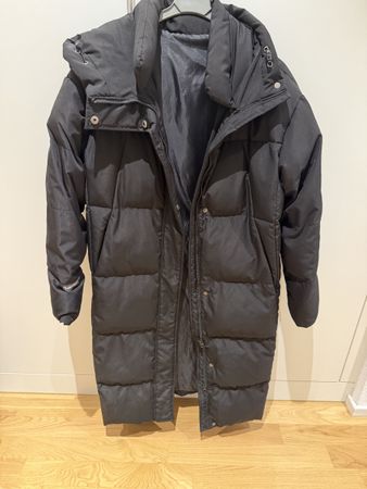 Wintermantel, Gr. XS, Schwarz, Neuwertig, Damen 🧥