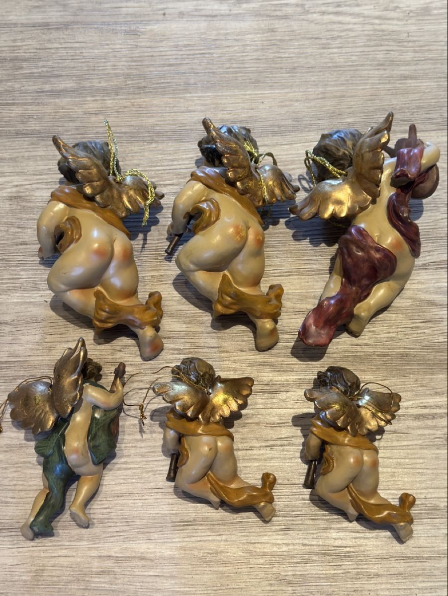 Statuette: Engelfiguren aus Holz – Usato da Hombrechtikon venduto da Froeschli9 3