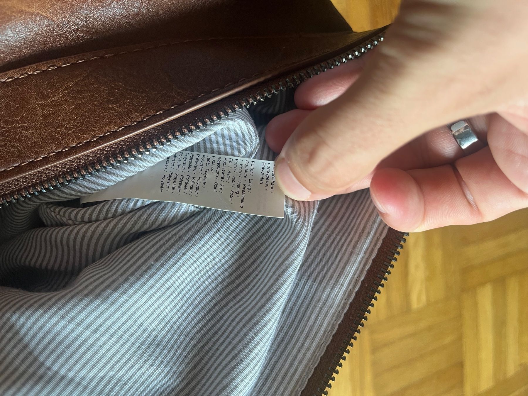 Taschen: Brown Weekend Bag Pier One – Gebraucht aus Aarau von Better_Buy_From_Stef 5