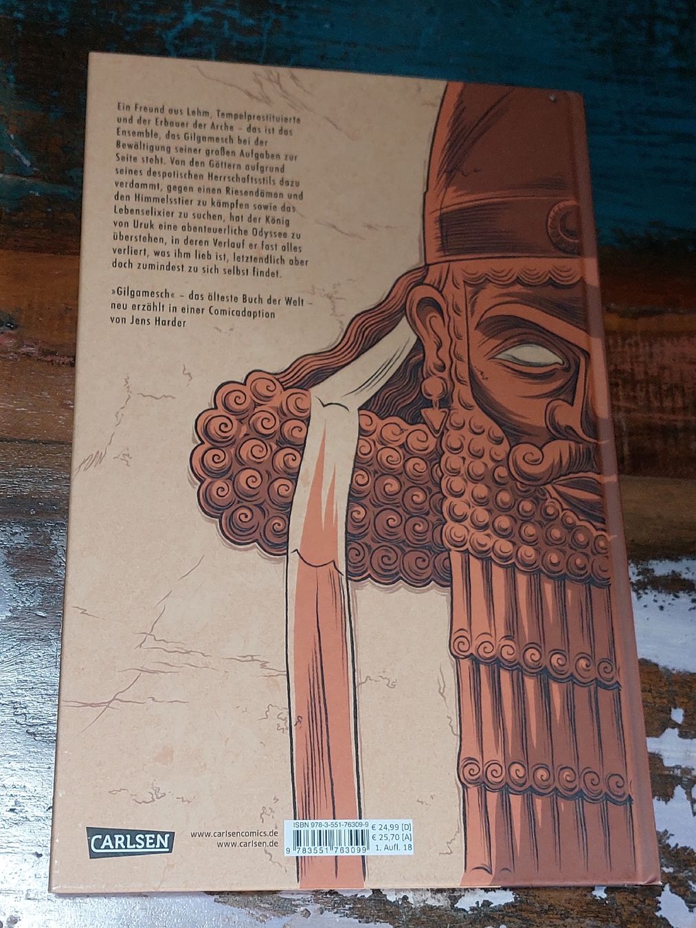 Fumetti: Gilgamesh - Jens Harder, Comic Deutsch – Usato da Winterthur venduto da Belzarek 1