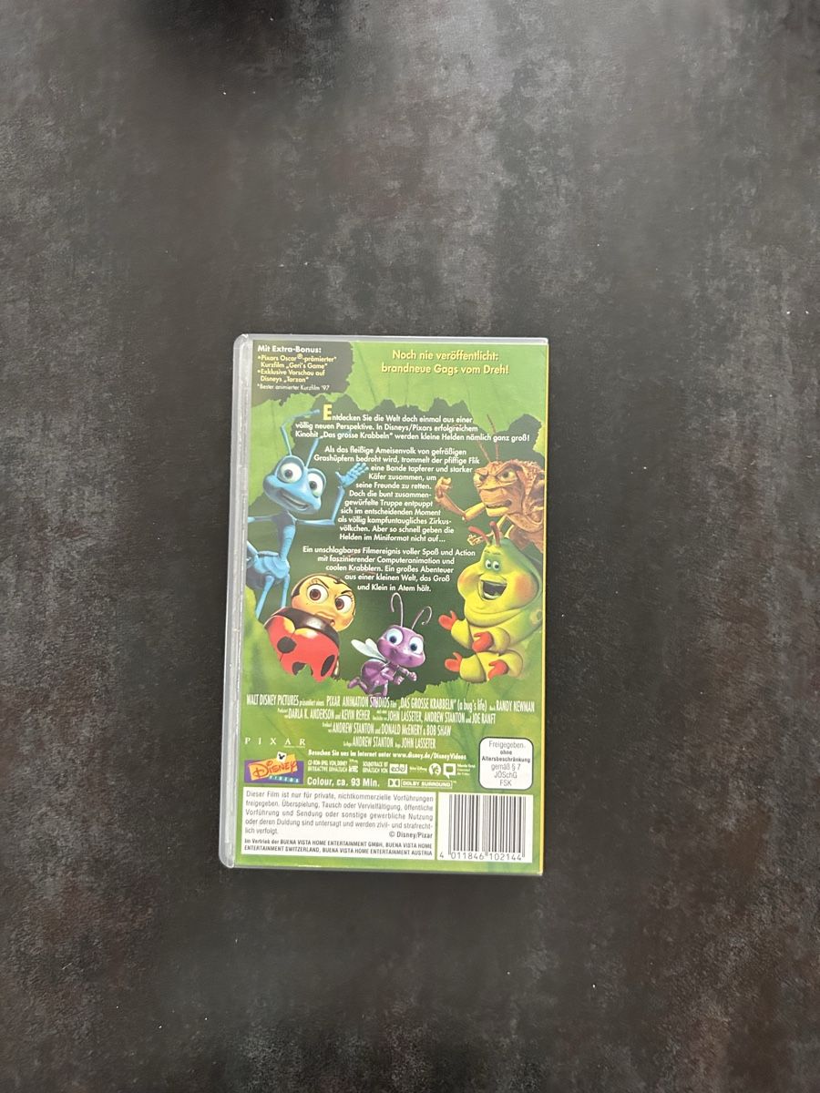 Toutes les VHS: Das grosse Krabbeln – D'occasion à Aarau par Gr07 1