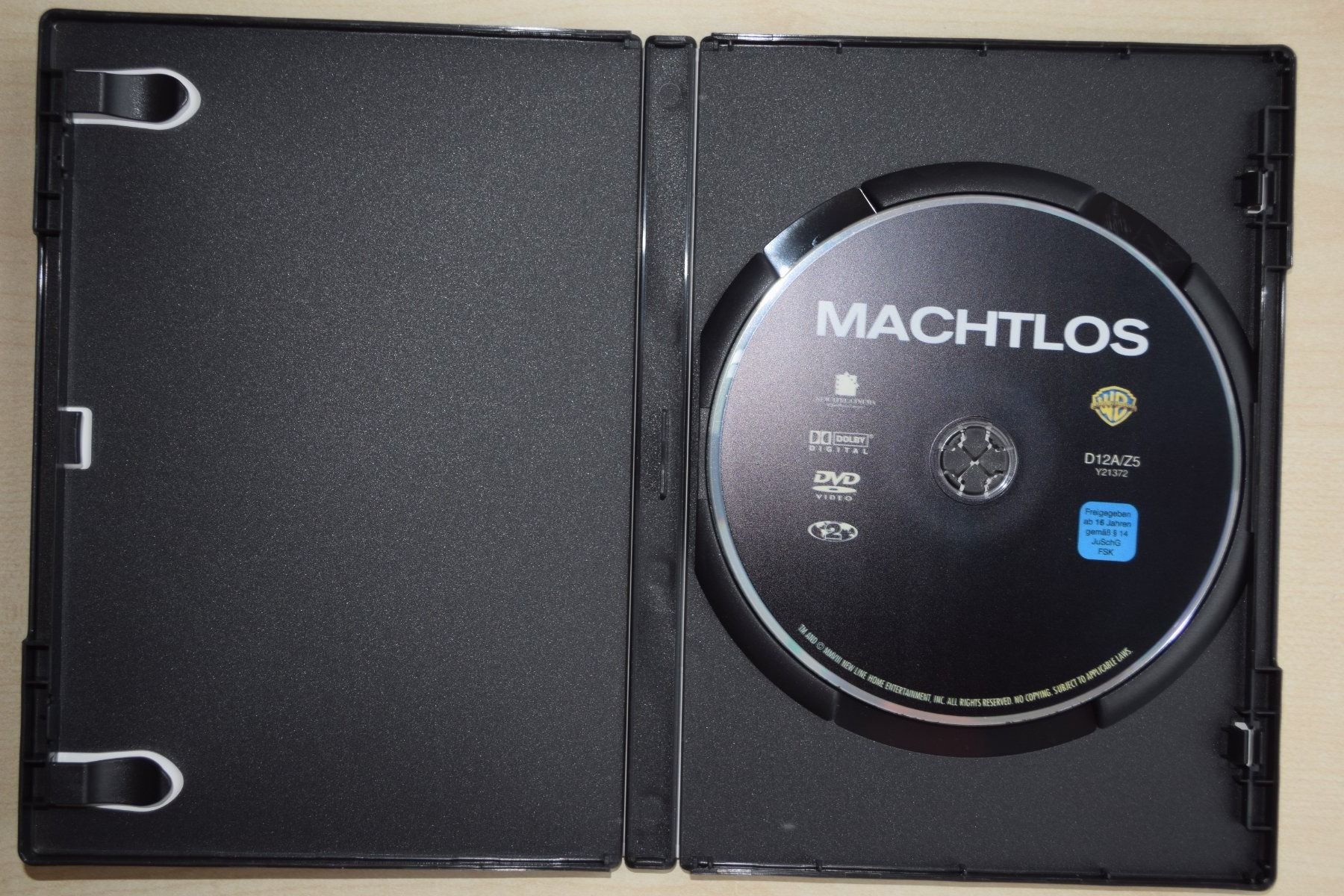 Alle DVDs: MACHTLOS (107) – Gebraucht aus Reutigen von DONDON55 3