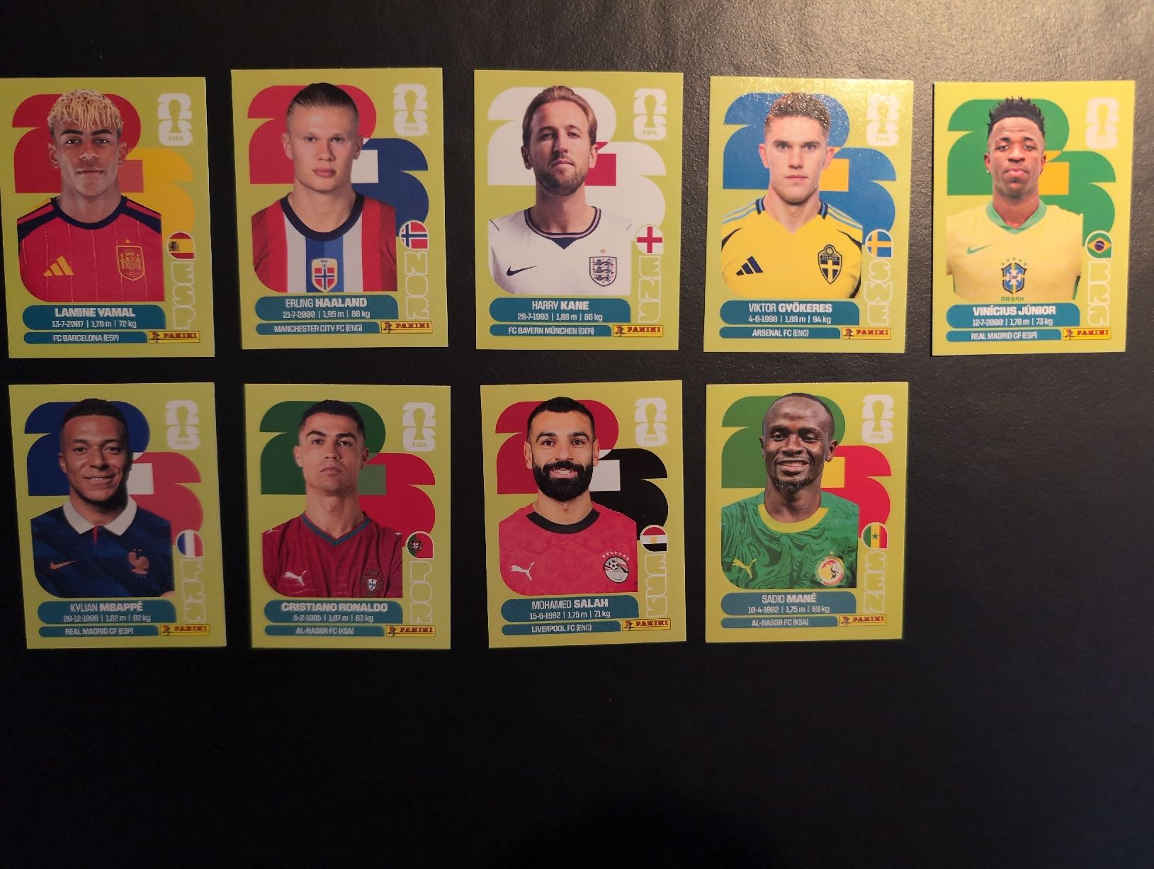Panini Carte collezionabili: Panini Ronaldo, Haaland, Yamal, Mbappé... – Usato da sugiez venduto da Svicente