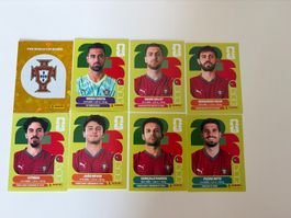 Panini Sticker WM 2026 Portugal-8 Stück