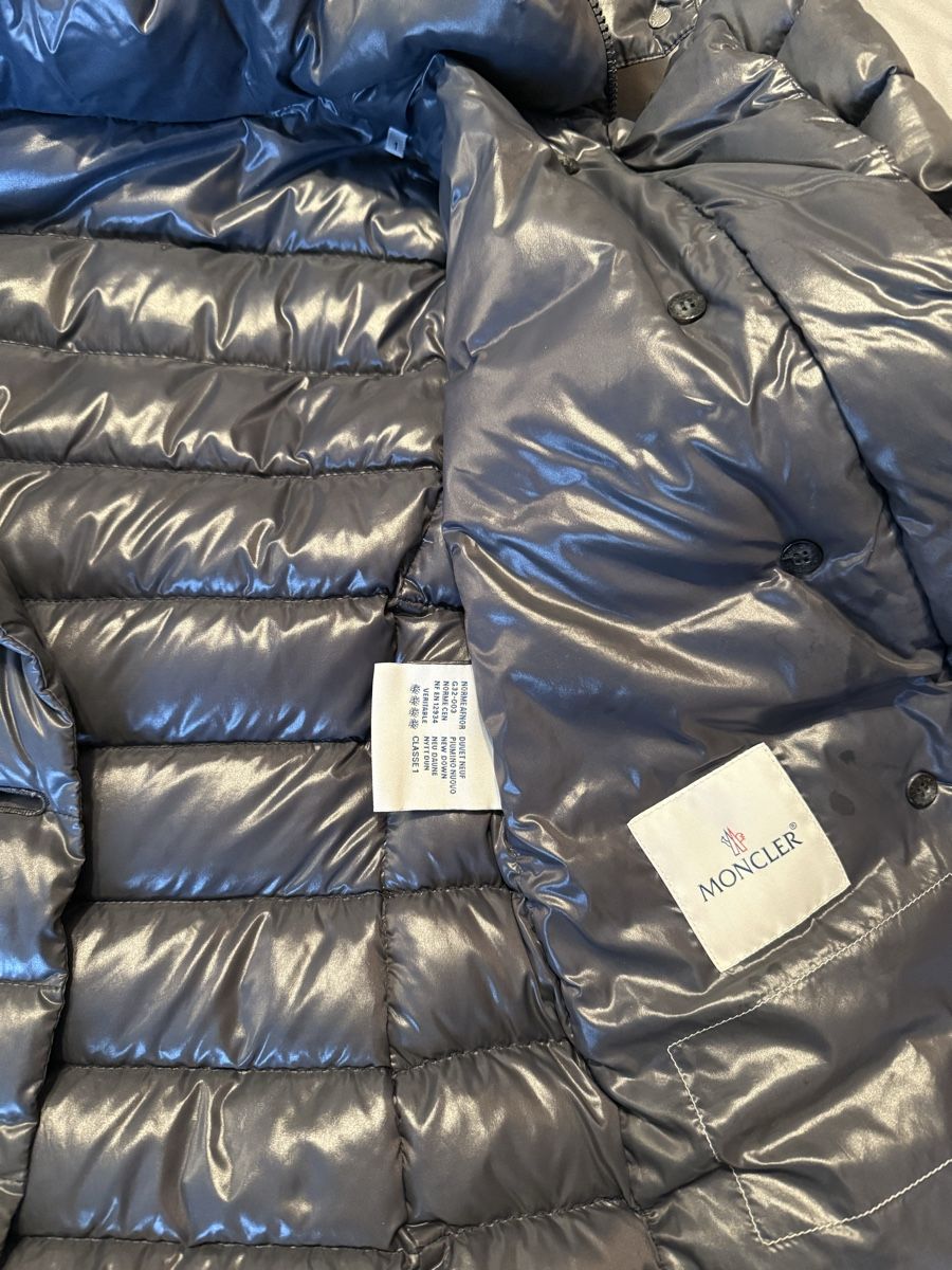 Moncler Giacche: Doudoune Moncler grise, taille 1 – Usato da Monthey venduto da Joseph-29 5