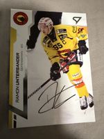 Ramon Untersander SCB Genf Hockey Card signiert 
