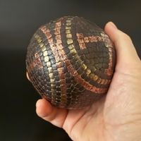 Antike Pétanque-Kugel, Frankreich, Ende des 19. Jhdt