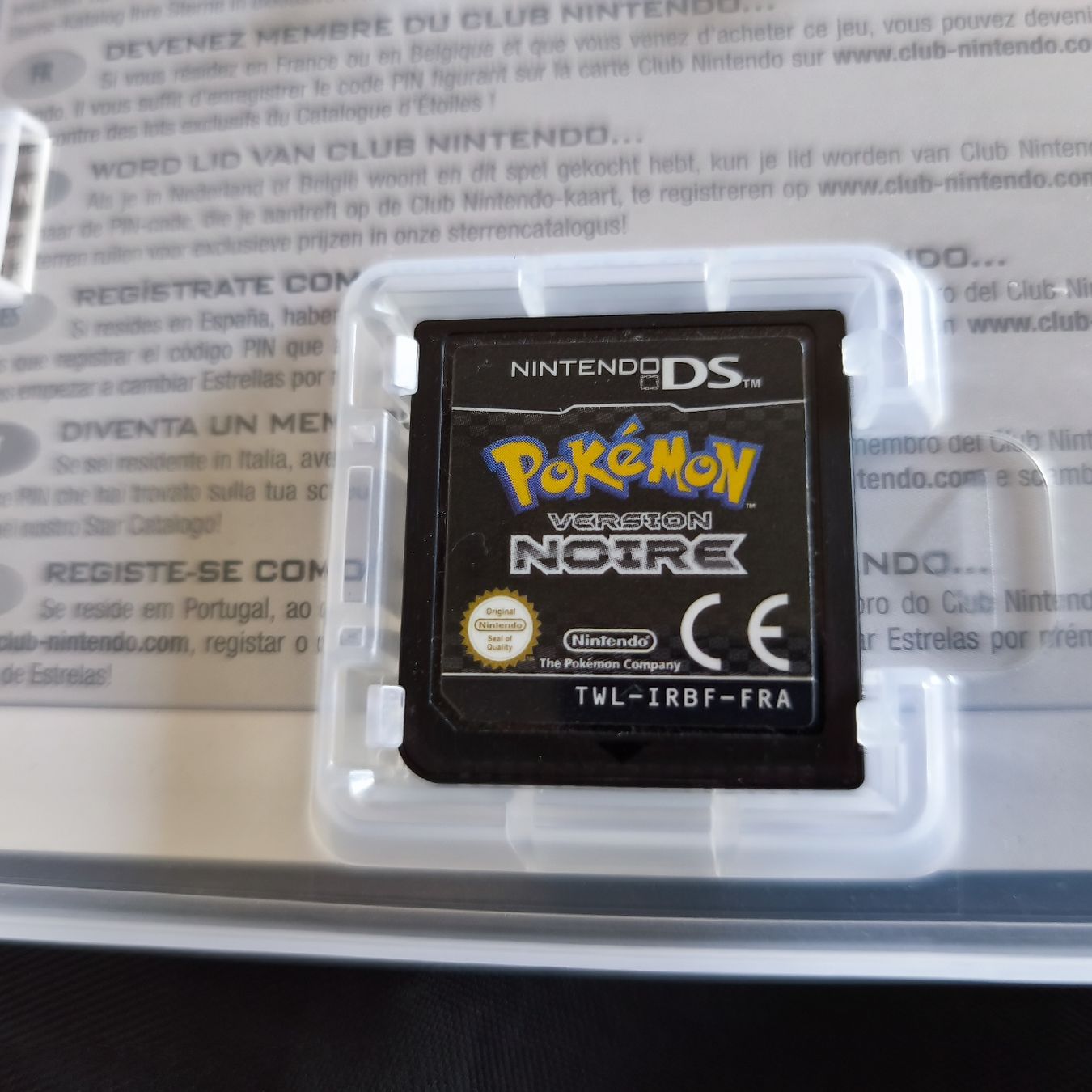Pokémon Spiele: Pokemon Noire Nintendo DS - COMPLET – Gebraucht aus Montet (Broye) von Mimsoline 2