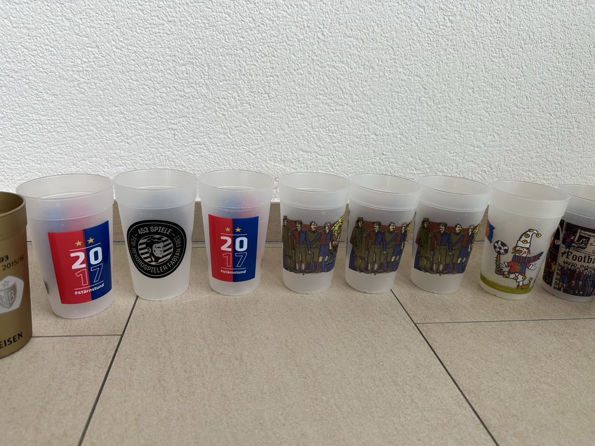 Behälter & Ähnliches: FC Basel Becher-Sammlung ab 1.- – Gebraucht aus Liestal von forty-four_shop 2