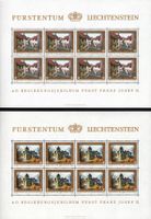 1978_FL-4 Kleinbogen SBK 644 - 647**; Regierungsjubiläum