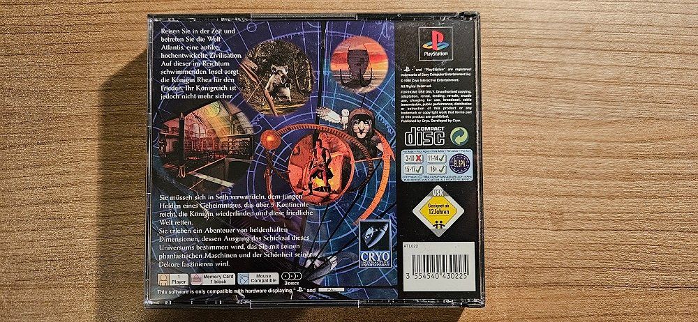 Sony Giochi: Atlantis - Das sagenhafte Abenteuer – Usato da Winterthur venduto da Men_in_black 1