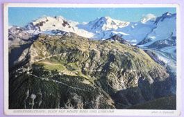 Gornergratbahn, Blick auf Monte Rosa und Lyskamm