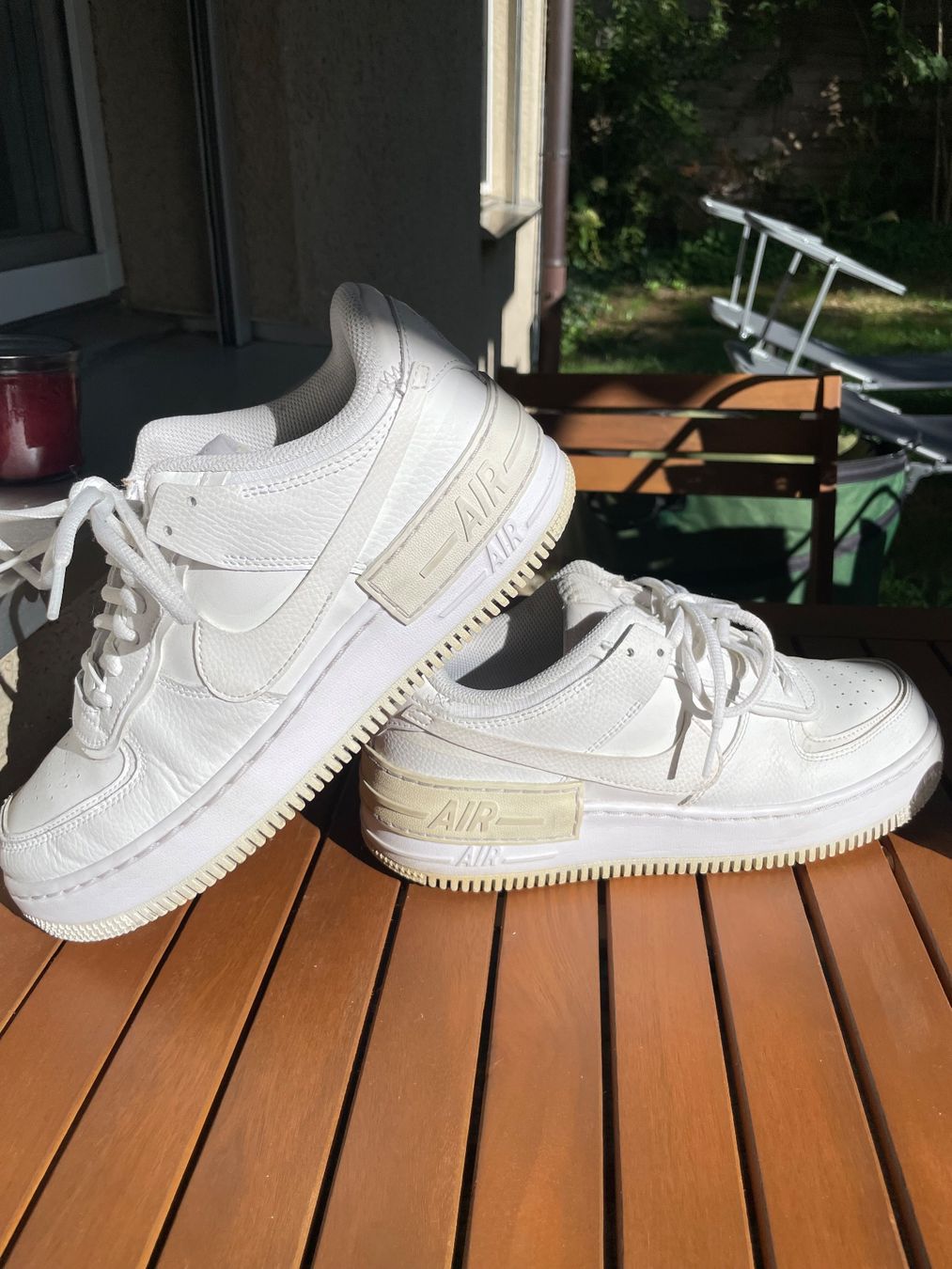 Nike Chaussures femmes: Nike Air Force 1 Shadow Weiss Gr. 41 – D'occasion à Niederwangen BE par m_s13 2